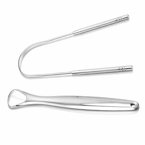 Reusable Stainless Steel Tongue Scraper
